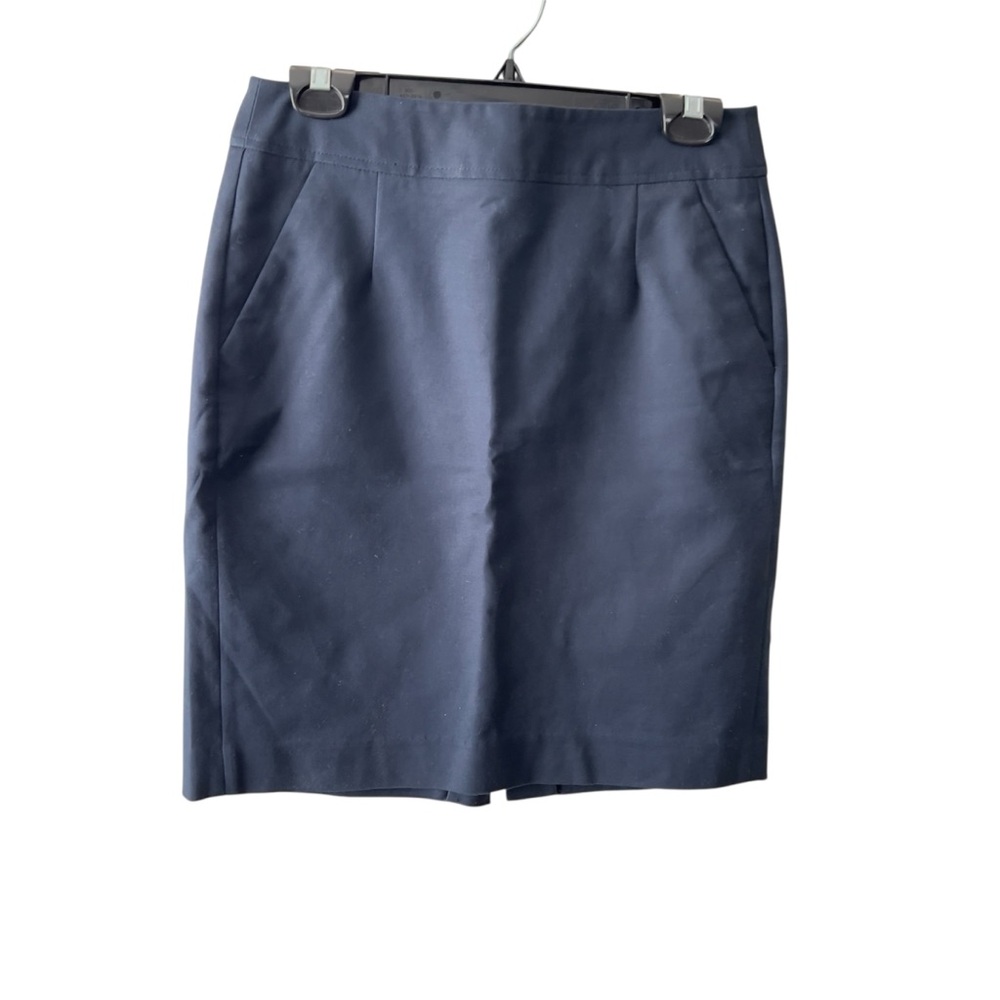Banana Republic Navy Blue Pencil Skirt Office Career Professional Women’s Size 2